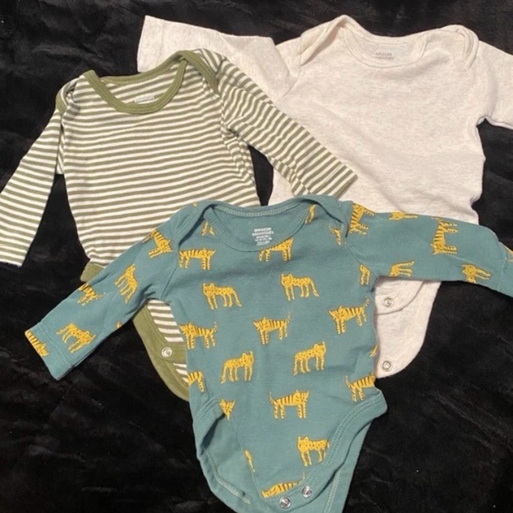 Assorted Colorful Baby Bodysuits Set - Picture 5 of 6